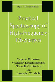 Practical Spectroscopy of High-Frequency Discharges