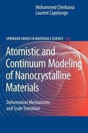 Atomistic and Continuum Modeling of Nanocrystalline Materials: Deformation Mechanisms and Scale Transition