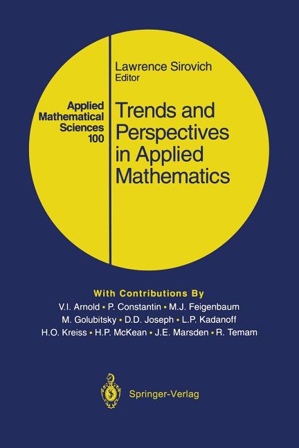 Trends and Perspectives in Applied Mathematics (Softcover Reprint of the Original 1st 1994)