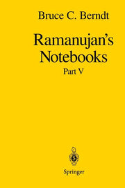 Ramanujan's Notebooks: Part V (Softcover Reprint of the Original 1st 1998)
