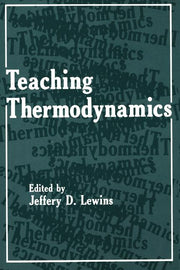 Teaching Thermodynamics (1985)