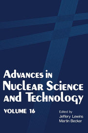 Advances in Nuclear Science and Technology: Volume 16 (Softcover Reprint of the Original 1st 1984)