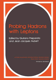 Probing Hadrons with Leptons (Softcover Reprint of the Original 1st 1980)
