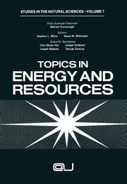 Topics in Energy and Resources (Softcover Reprint of the Original 1st 1974)