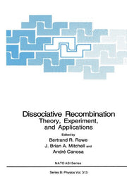 Dissociative Recombination: Theory, Experiment, and Applications (Softcover Reprint of the Original 1st 1993)
