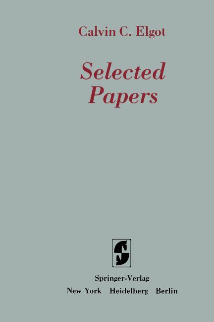 Selected Papers (Softcover Reprint of the Original 1st 1982)