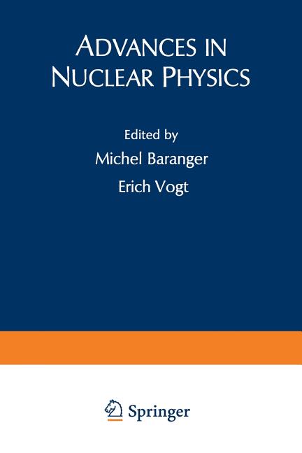 Advances in Nuclear Physics: Volume 9 (Softcover Reprint of the Original 1st 1977)