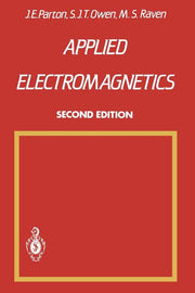 Applied Electromagnetics (Softcover Reprint of the Original 1st 1986)
