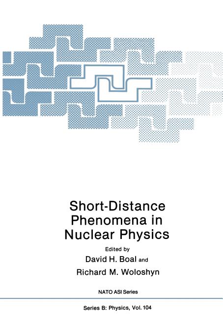 Short-Distance Phenomena in Nuclear Physics (Softcover Reprint of the Original 1st 1983)