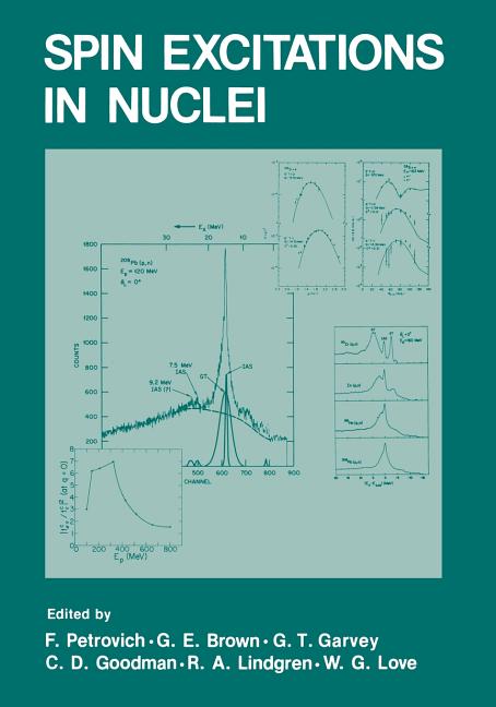 Spin Excitations in Nuclei (Softcover Reprint of the Original 1st 1984)