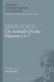 Simplicius: On Aristotle on the Heavens 3.1-7