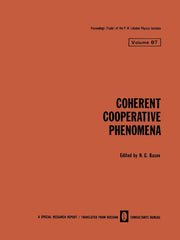 Coherent Cooperative Phenomena (1978)