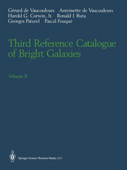 Third Reference Catalogue of Bright Galaxies: Volume II (Softcover Reprint of the Original 1st 1991)