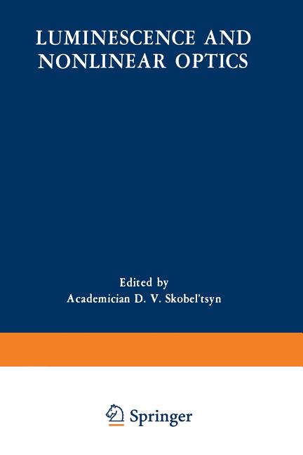 Luminescence and Nonlinear Optics (1973)