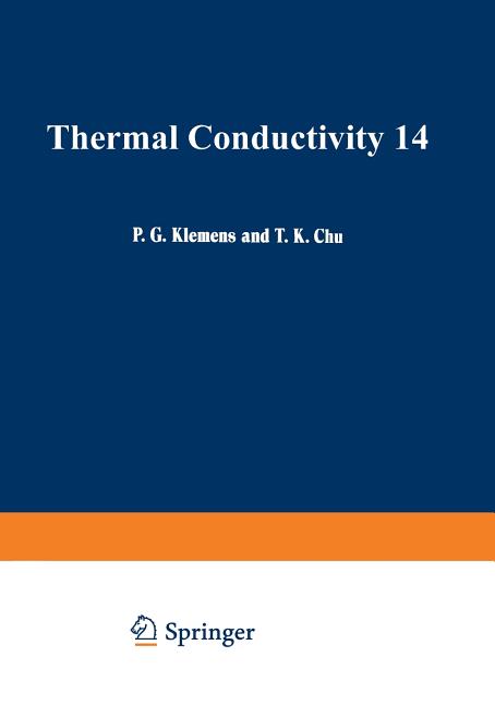 Thermal Conductivity 14 (Softcover Reprint of the Original 1st 1976)