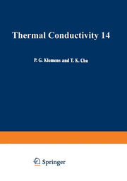 Thermal Conductivity 14 (Softcover Reprint of the Original 1st 1976)