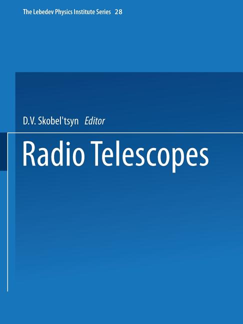 Radio Telescopes (Softcover Reprint of the Original 1st 1966)