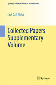 Collected Papers Supplementary Volume (1986)