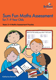 Sum Fun Maths Assessment for 7-9 Year Olds: Years 3-4 Maths Assessment Puzzles