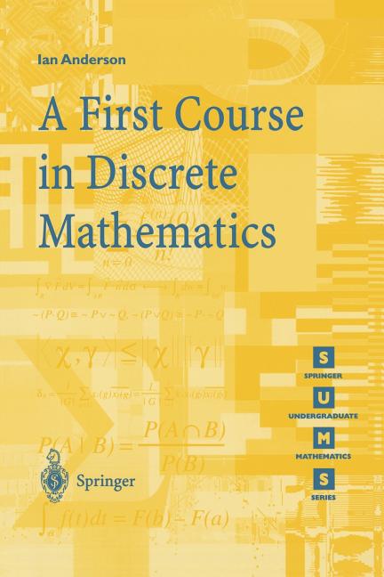 A First Course in Discrete Mathematics (2002)