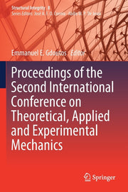 Proceedings of the Second International Conference on Theoretical, Applied and Experimental Mechanics (2019)