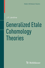 Generalized Etale Cohomology Theories (Reprint of the 1997)