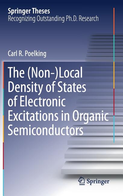 The (Non-)Local Density of States of Electronic Excitations in Organic Semiconductors (2018)