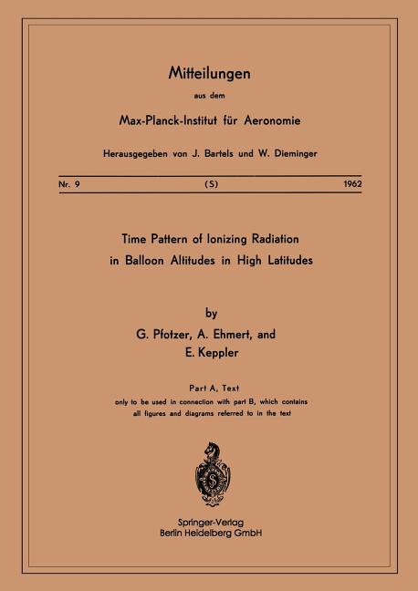 Time Pattern of Ionizing Radiation in Balloon Altitudes in High Latitudes (1962)