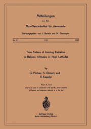 Time Pattern of Ionizing Radiation in Balloon Altitudes in High Latitudes (1962)