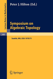 Symposium on Algebraic Topology (1971)