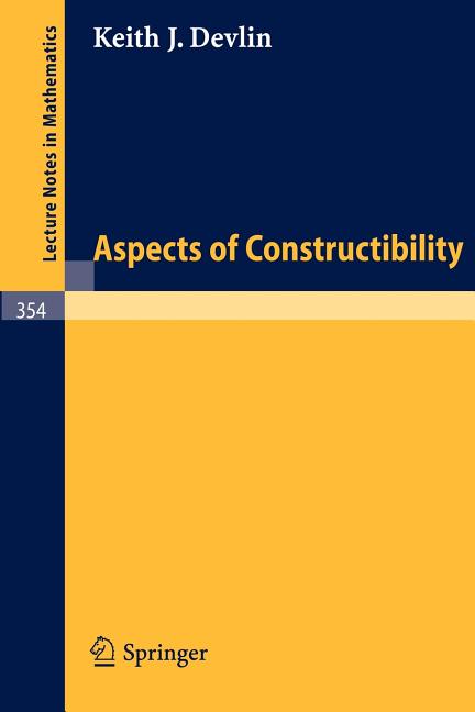 Aspects of Constructibility (1973)