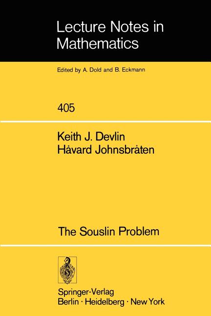 The Souslin Problem (1974)