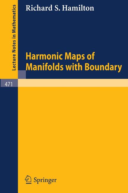 Harmonic Maps of Manifolds with Boundary (1975)