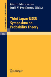 Proceedings of the Third Japan-USSR Symposium on Probability Theory (1976)