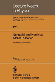 Nonradial and Nonlinear Stellar Pulsation: Proceedings of a Workshop Held at the University of Arizona in Tucson, March 12 - 16, 1979