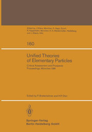Unified Theories of Elementary Particles: Critical Assessment and Prospects (1982)