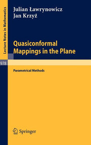 Quasiconformal Mappings in the Plane: Parametrical Methods (1983)