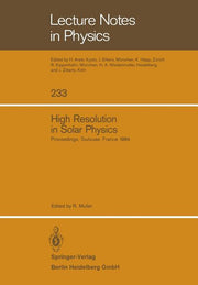 High Resolution in Solar Physics: Proceedings of a Specialized Session of the Eighth Iau European Regional Astronomy Meeting Toulouse, September 17-21