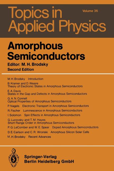 Amorphous Semiconductors (1985)
