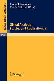 Global Analysis - Studies and Applications V (1992)