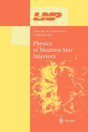 Physics of Neutron Star Interiors (Softcover Reprint of the Original 1st 2001)