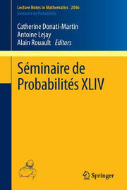 Seminaire de Probabilites XLIV (2012)