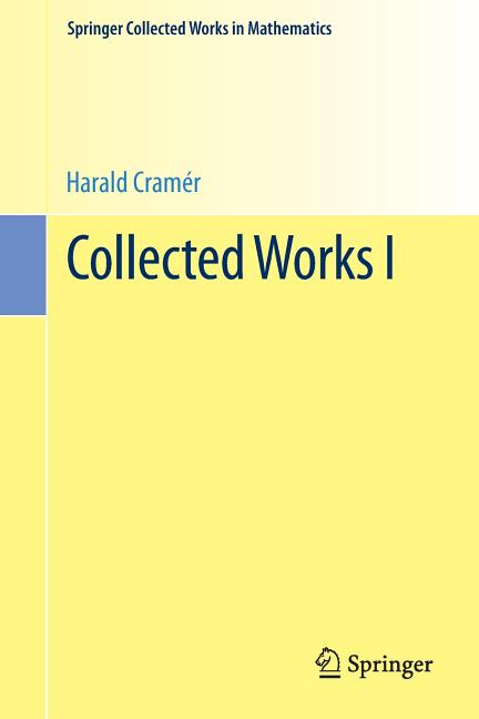 Collected Works I (2013. Reprint 2013 of the 1994)
