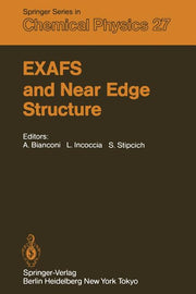 Exafs and Near Edge Structure: Proceedings of the International Conference Frascati, Italy, September 13-17, 1982 (Softcover Reprint of the Original 1