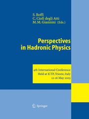Perspectives in Hadronic Physics: 4th International Conference Held at Ictp, Trieste, Italy, 12-16 May 2003 (Softcover Reprint of the Original 1st 200