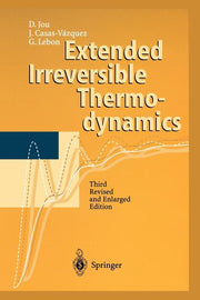 Extended Irreversible Thermodynamics (2001. Softcover Reprint of the Original 3rd 2001)