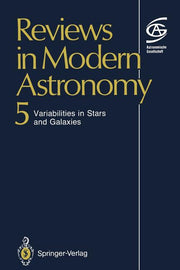 Reviews in Modern Astronomy: Variabilities in Stars and Galaxies (Softcover Reprint of the Original 1st 1992)