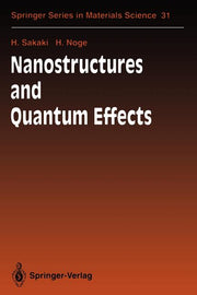 Nanostructures and Quantum Effects: Proceedings of the Jrdc International Symposium, Tsukuba, Japan, November 17-18, 1993 (Softcover Reprint of the Or