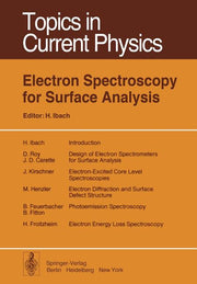Electron Spectroscopy for Surface Analysis (Softcover Reprint of the Original 1st 1977)