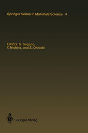 Microclusters: Proceedings of the First NEC Symposium, Hakone and Kawasaki, Japan, October 20-23, 1986 (Softcover Reprint of the Original 1st 1987)